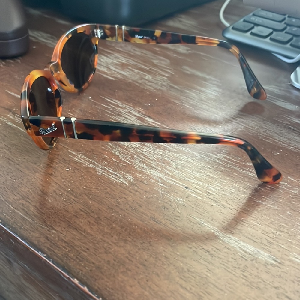 Persol vintage EF803 sunglasses with Persol box and case tortoise brown - Picture 10 of 16